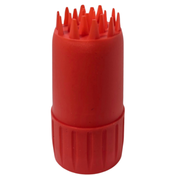 Barrel Shape Herb Grinder - RED