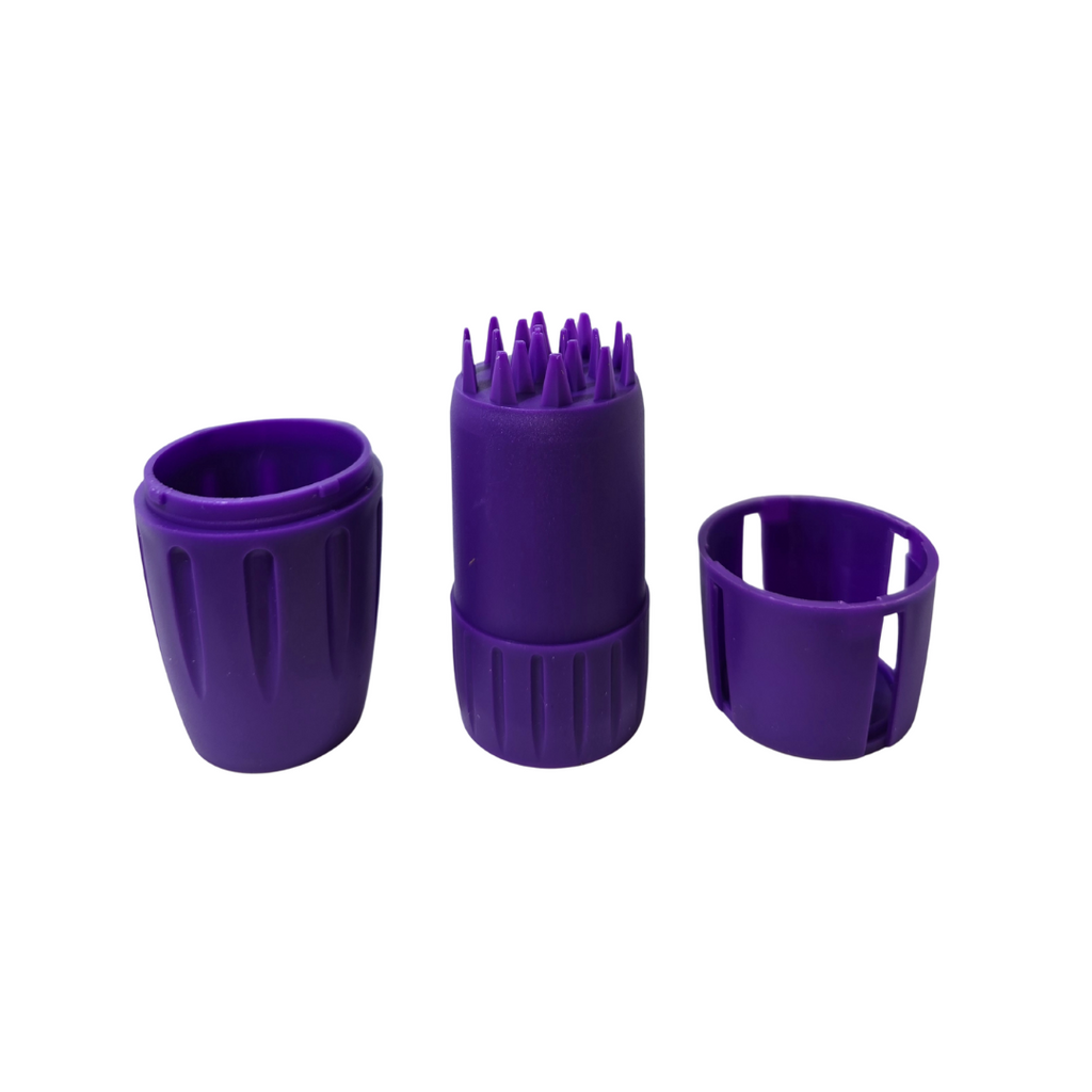Barrel Shape Herb Grinder - PURPLE