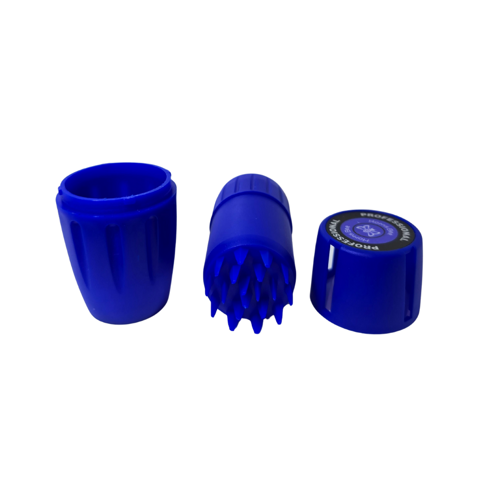 Barrel Shape Herb Grinder - BLUE