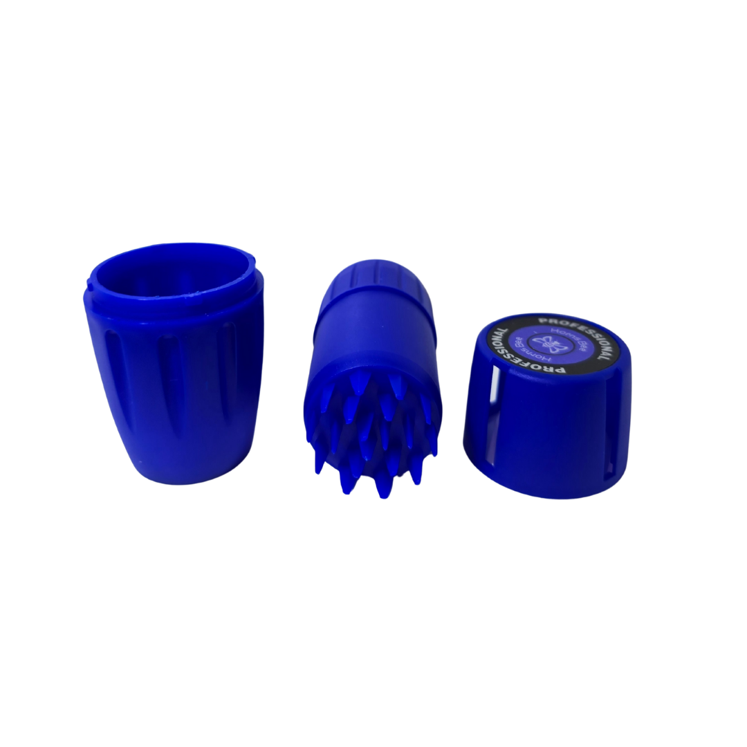 Barrel Shape Herb Grinder - BLUE
