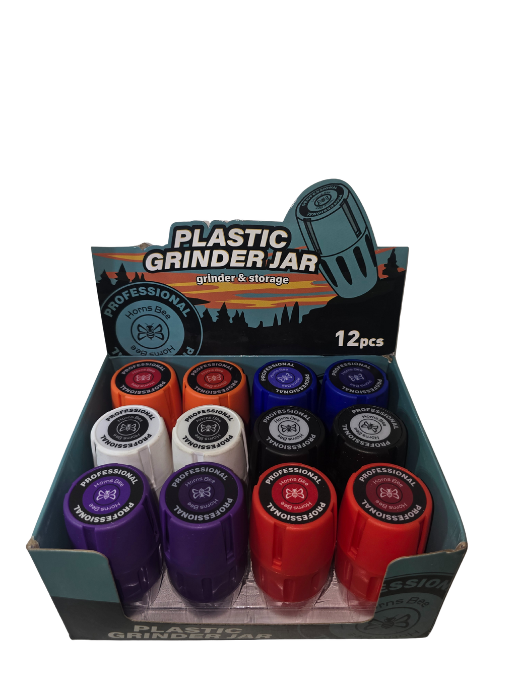 12 PCS Barrel Shape Herb Grinder