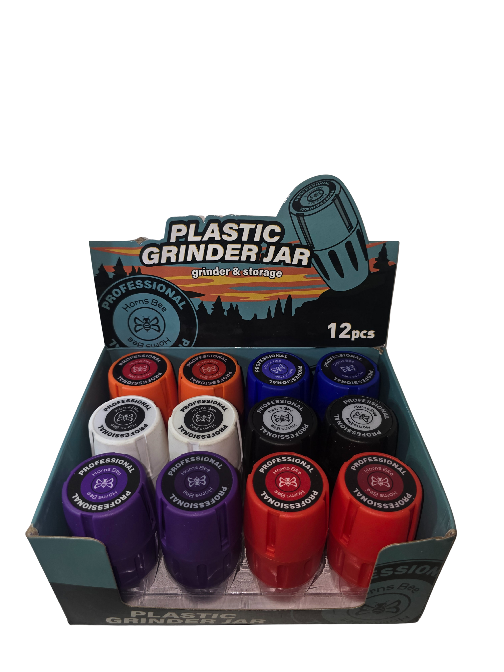 12 PCS Barrel Shape Herb Grinder
