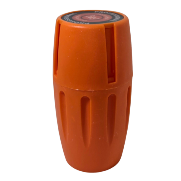 Barrel Shape Herb Grinder - ORANGE