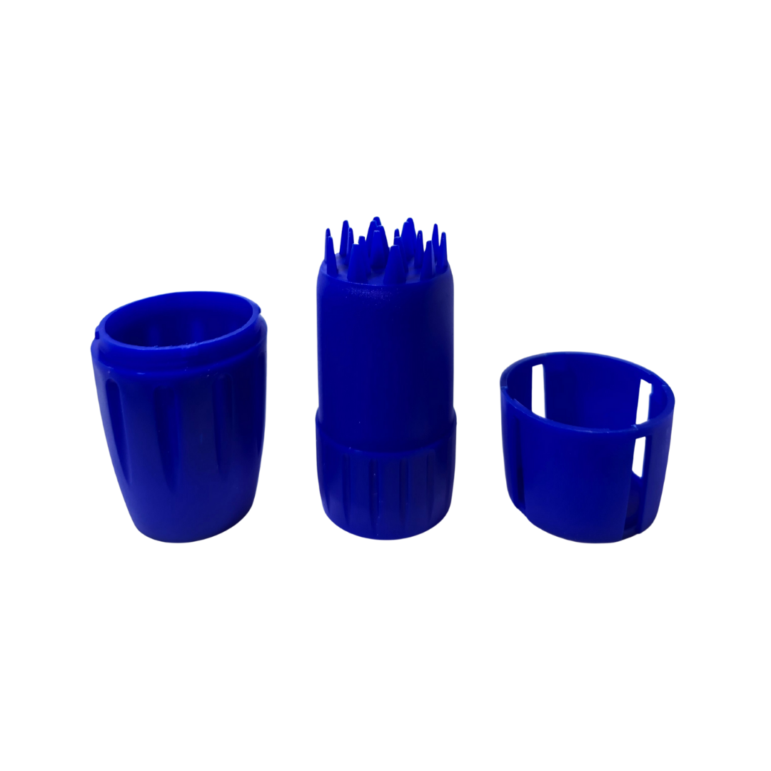 Barrel Shape Herb Grinder - BLUE