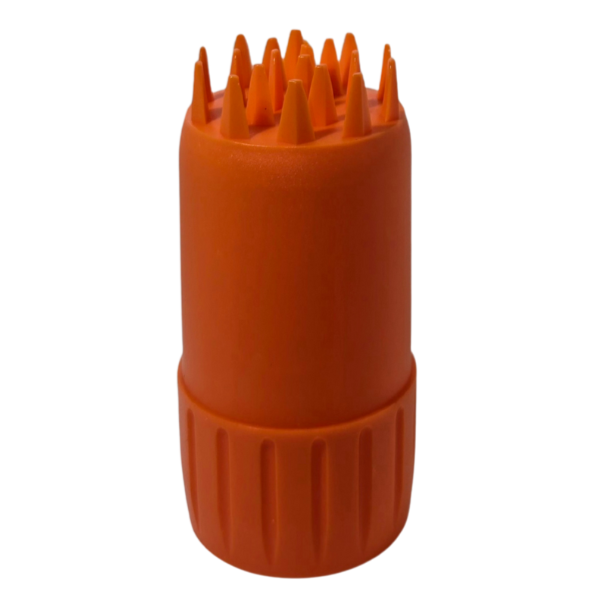 Barrel Shape Herb Grinder - ORANGE